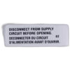 Caution sticker (Canada) sewing machine part or accessory 100517008 Caution sticker (Canada)