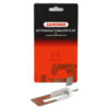 Buttonhole Stabilizer Plate (BP-1) sewing machine part or accessory Supports and hold fabric for extra stability when sewing buttonholes on uneven thickness or hard-to-feed fabrics such as wool or knits. Compatible with all Janome automatic buttonhole foot R.Compatible with the following automatic BH foot R: 753801004, 753801015, 753801118, 740801004, 830823004, 83082301, 830823118, 830823129