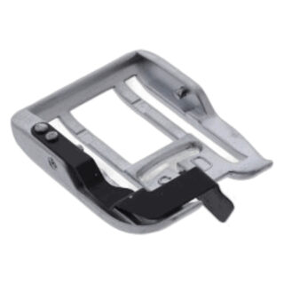 Acufeed Ditch Quilting Foot sewing machine part or accessory This foot combines AcuFeed's perfect feeding with a guide allowing you to stitch neatly in the ditch. It is also ideal for top stitching. Use the AcuFeed Dual Feed foot standard with AcuFeed Flex machines part number: 859819017.Use With: CM17, M7, MC15000 MC12000 MC9450, MC6700P, MC8900 MC8200 Skyline S6, Skyline S7, Skyline S9