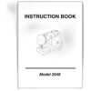 INSTRUCTION BOOK 2041-2049LX-E/S/F sewing machine part or accessory For Janome Models: 2041, 2041NX, 2041S, 2041SX, 2049LX, 2049SX