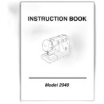INSTRUCTION BOOK 2041-2049LX-E/S/F sewing machine part or accessory For Janome … — part 10 thumbnail
