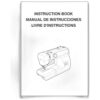 Instruction book sewing machine part or accessory For Janome Models: 2206