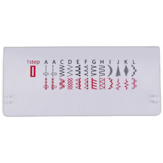 Stitch guide sewing machine part or accessory