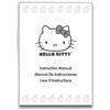 Instruction book sewing machine part or accessory For Janome Models: Hello Kitty 15822