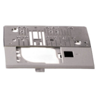 Standard needle plate sewing machine part or accessory For Janome Models: 6019QC, 6125QC, 6260QC