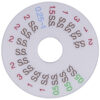 Indicator plate (width) sewing machine part or accessory For Janome Models: