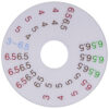 Indicator plate (length) sewing machine part or accessory For Janome Models: