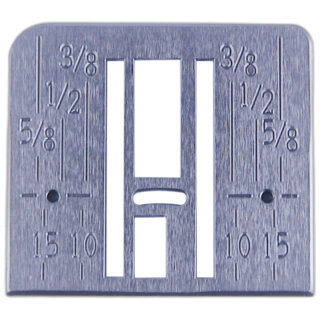 Needle plate sewing machine part or accessory For Janome Models: Mystyle100 HF5812