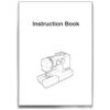 Instruction book sewing machine part or accessory For Janome Models: HF5812