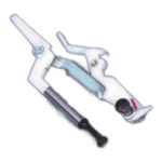 Needle Threader Unit sewing machine part or accessory For Janome Models: MC8000 — part 28 thumbnail