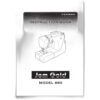 INSTRUCTION BOOK 660 JEM GOLD sewing machine part or accessory For Janome Models: JEM GOLD/660