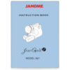 Inst. book for 661 sewing machine part or accessory For Janome Models: JEM GOLD 2/661
