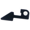 Stopper Shield Plate sewing machine part or accessory For Janome Models: 712T, 808A, S-650, S-750, Necchi FB12