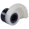 Lower shaft gear sewing machine part or accessory For Janome Models: 1017, 1117S, 2003P, 2018S, 2039SN, 2041, 2041LX, 2041NX, 2041S, 2041S & 2141S, 2041SX, 2049LX, 2049SX, 2118S, 2139N, 2139S, 2149SX, 3125, 3128, 639, 639B, HARMONY 1017, HARMONY 2041, HELLO KITTY 3/4, HF1012, HF106, HF107, HF2022, JEM LITE, JF1004, JF1022, JS1008LE, QS2250, T923, US2004, US2014 2212, 2206, Necchi EV7