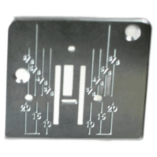 Needle Plate sewing machine part or accessory For Janome Models: 1117S, 2003P, 2018S, 2039SN, 2041, 2041LX, 2041NX, 2041S, 2041S & 2141S, 2041SX, 2049LX, 2049SX, 2118S, 2139N, 2139S, 2149SX, 3125, 3128, HARMONY 1017, HARMONY 2041, HELLO KITTY 3/4, HF1012, HF106, HF107, JD1803, JD1814, JD1818, JD1822, JEM LITE, JS1008LE, QS2250, T923, US2004, US2014 2212, 2206, Necchi EV7 and baby lock BL16
