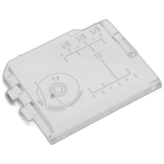 Slide Plate sewing machine part or accessory For Janome Models: 2040, 3022, 4048/8048/HF8048, 4618LE, 4623LE, 509, 625E, 659, 7061NX, 7318, 7330, AQS2009, AQS2009, DC2007LE, DC3018, DC3050, DC4030, DE5018, DE5024, DE5124, DS3500, HF3000, HF5024, HF8077, HT2008, JEM GOLD 2/661, Jem Gold III, Jem Gold Plus, JP720, JP760, MC10000, MC10001, MC2400, MC3000, MC4000, MC4400, MC4800, MC4800QC, MC4900, MC5200, MC5700, MC8100, MC9000, MC9500, MC9700, ML3023, MO200, NH2014LE, S-3015, SEW PRECISE, Sewist500