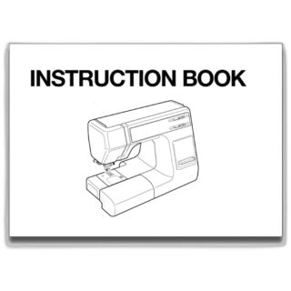 Instruction book sewing machine part or accessory For Janome Models: