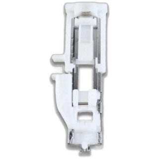Sliding Buttonhole Foot R (top load) sewing machine part or accessory For Janome Models: 2040, 3022, 3160QDC, 4045LX, 4045NX, 4048/8048/HF8048, 4119 (QUILTER'S DELIGHT), 4618LE, 4623LE, 525S, 6019QC, 6125QC, 6147, 625E, 6260QC, 659, 7061NX, 7330, AQS2009, AQS2009, DC2007LE, DC3018, DC3050, DC4030, DE5018, DE5024, DE5124, DS3500, HF3000, HF4045LX, HF5024, HF8077, HT2008, JP720, JP760, MC2400, MC3000, MC3500, MC4000, MC4400, MC4800, MC4800QC, MC4900, MC5700, MC6500P, MC6600P, MC8100, ML3023, MX312