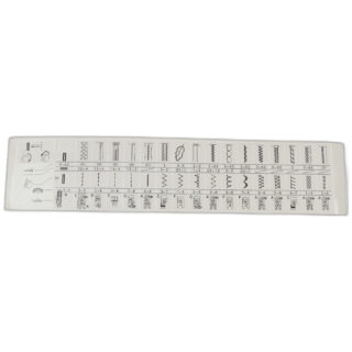 Flip Top Panel for DE 5124 sewing machine part or accessory For Janome Models: DE5018, DE5024, DE5124, HF5024