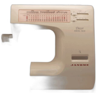 FRONT COVER UNIT 5018 sewing machine part or accessory For Janome Models: DE5018