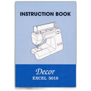 INSTRUCTION BOOK 5018 sewing machine part or accessory For Janome Models: DE5018