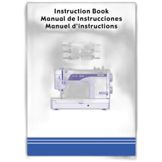 INSTRUCTION BOOK FOR 1600P-DB-DBX sewing machine part or accessory For Janome Models: 1600P, 1600P-DB, 1600P-DBX