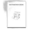 Instruction book (English) sewing machine part or accessory For Janome Models: 8002D