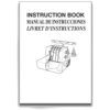 Instruction book sewing machine part or accessory For Janome Models: HF7933 nes34