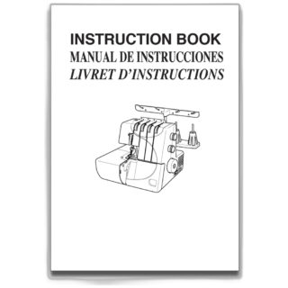 Instruction book sewing machine part or accessory For Janome Models: HF7933 nes34