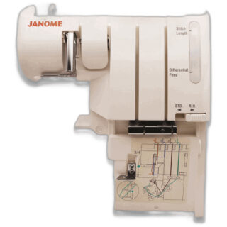Panel cover unit sewing machine part or accessory For Janome Models: 744D