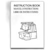 Instruction maual sewing machine part or accessory For Janome Models: FA4 SRV