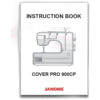 Instruction book (900CP) (En) sewing machine part or accessory For Janome Models: 1000CP, 900CP