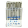Assorted Needles ELx705 5/pk sewing machine part or accessory For Janome Models: 1000CP, 1000CPX, 900CP, 900CPX