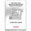 INSTRUCTION BOOK FOR 1000CP English/Spanish/French sewing machine part or accessory For Janome Models: 1000CP, 900CP