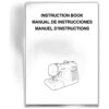 Instruction book sewing machine part or accessory For Janome Models: DC4030, TB30