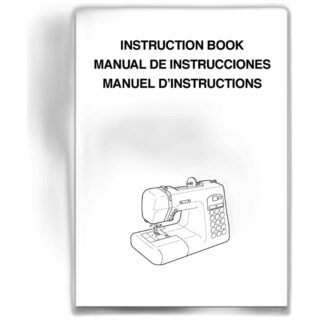 Instruction book sewing machine part or accessory For Janome Models: DC4030, TB30