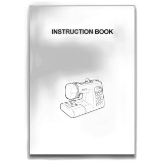 Instruction book sewing machine part or accessory For Janome Models: