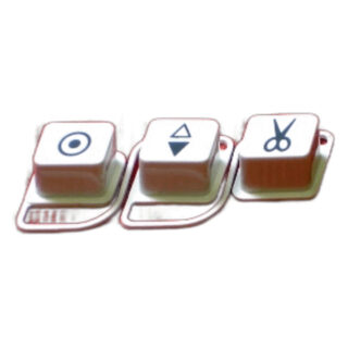 Button 1 sewing machine part or accessory For Janome Models: 3160QDC, HSN 49360