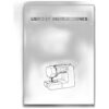 Instruction book (Spanish) sewing machine part or accessory For Janome Models: 3160QDC