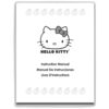 Instruction book sewing machine part or accessory For Janome Models: 18750