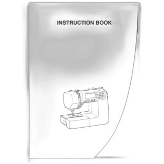 Instruction book (English) sewing machine part or accessory For Janome Models: