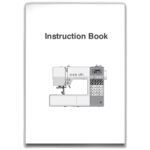 Instruction book sewing machine part or accessory For Janome Models: EX60 — part 24 thumbnail