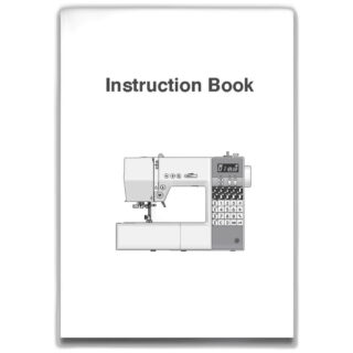 Instruction book sewing machine part or accessory For Janome Models: EX60