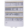 Stitch chart sewing machine part or accessory