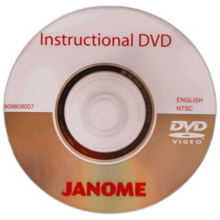 Instructional DVD sewing machine part or accessory For Janome Models: