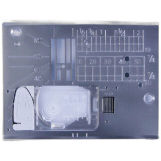 Straight Stitch Needle Plate sewing machine part or accessory For Janome Models: DC2015, NQM2016, EX60, EX100, 6050, 6100, AMH-M100, 7050, 7200, TM200, TM50