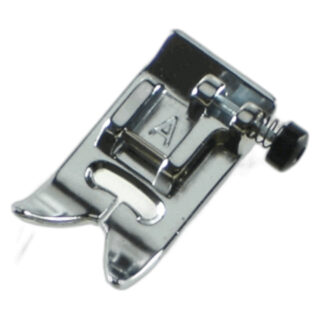 Zig Zag Foot A (top load 7mm) sewing machine part or accessory For Janome Models: 2040, HF3022, 6260QC, 4048, 8048, 8080, DC2007LE, DC3018, DC3050, HF3000, HF8077, 7061NX, 7330, HT2008, JP720, JP760, MC2400, MC3000, MC3500,MC4000, MC4400, MC4800, MC4800QC, MC4900QC, MC5001, MC5002, MC5500, MC6000, MC6300P, MC6500P, MC7000, MC7500, MO200, DC1050, DC2010, DC2011, DC4030, DC5100, MC5200, AQS2009, 3160QDC, 2160QDC, JNH1860, HF8050, CE2200, ML3023, ME4018, 4045LX, 4045NX, 4119(Quilter's delight), ME4