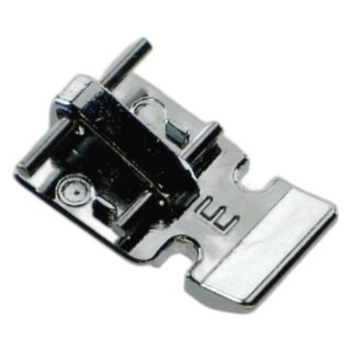 Zipper Foot E (top load 5mm and 6mm) sewing machine part or accessory For Janome Models: 4618LE, 4623LE, 6147, 712T, COMBI-DX502, MC5500, ML3023, MX3123, S-3015, S-750, SW2018E, SX2122, HD-3000, S-950, S-3023, MS-5027