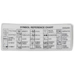 QUICK REFERENCE CHART FOR 9000 sewing machine part or accessory For Janome Mode… — part 8 thumbnail