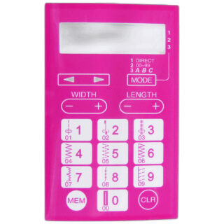 Touch panel sheet sewing machine part or accessory For Janome Models: MC5100